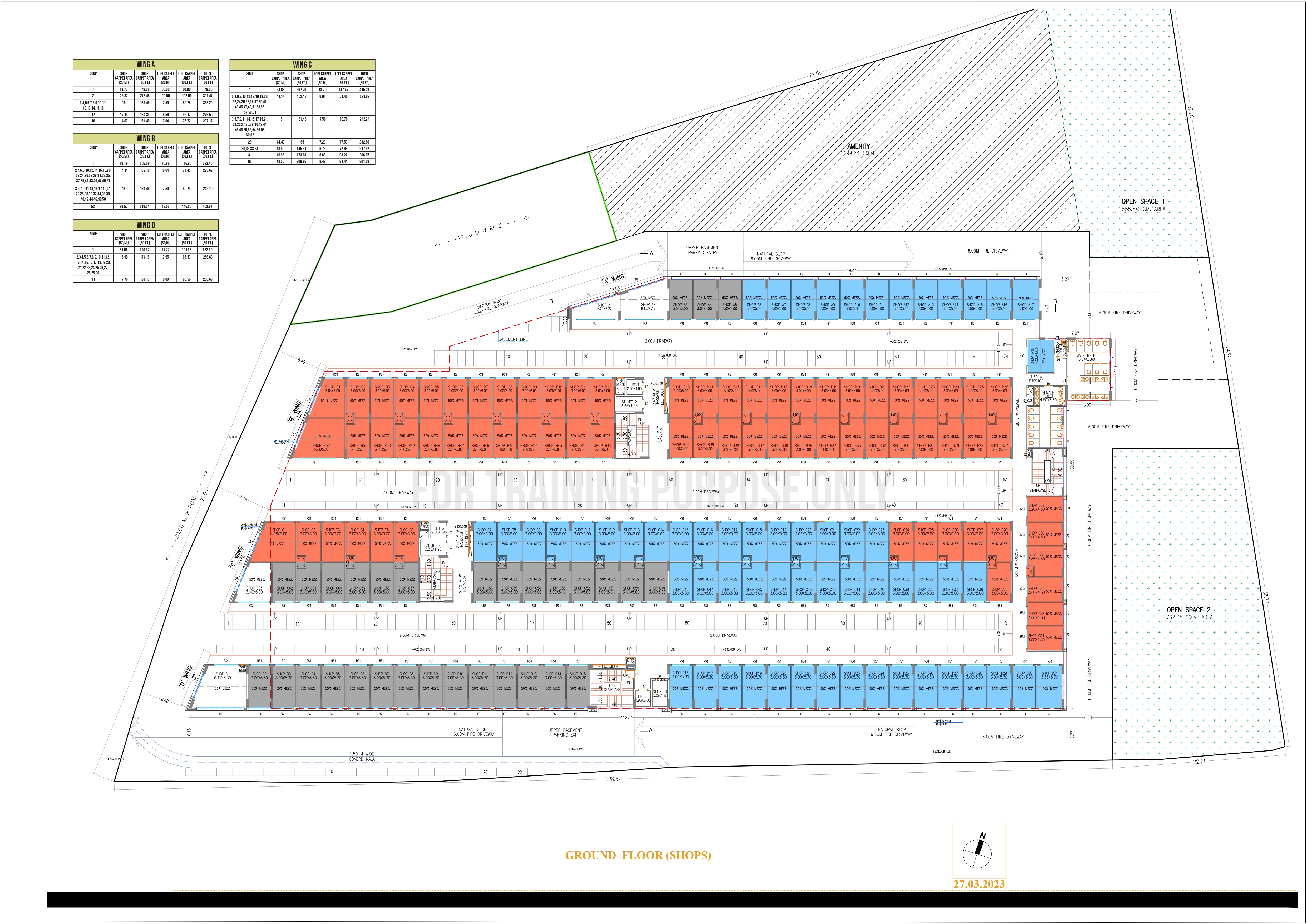 Business Hub Floor plan